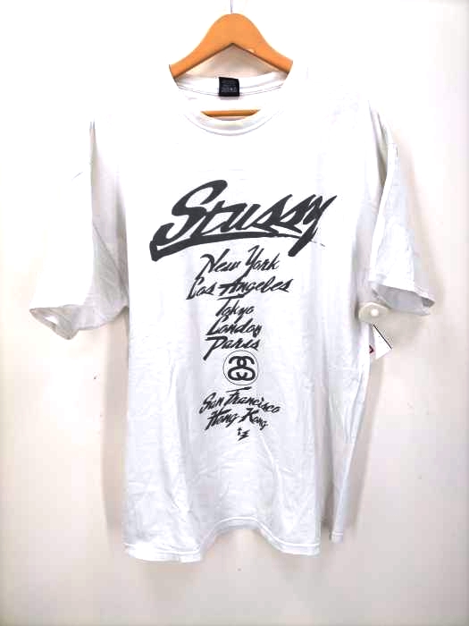 ステューシー Stussy 00S OLD WORLD TOUR 半袖シャツ メンズ JPN：XL