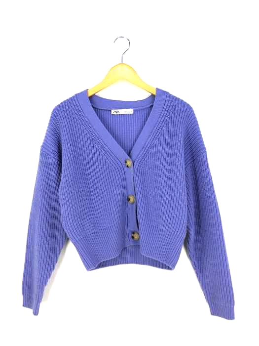 ZARA(ザラ) Knit cardigan with buttons ニットカーディガン レディース import：S
