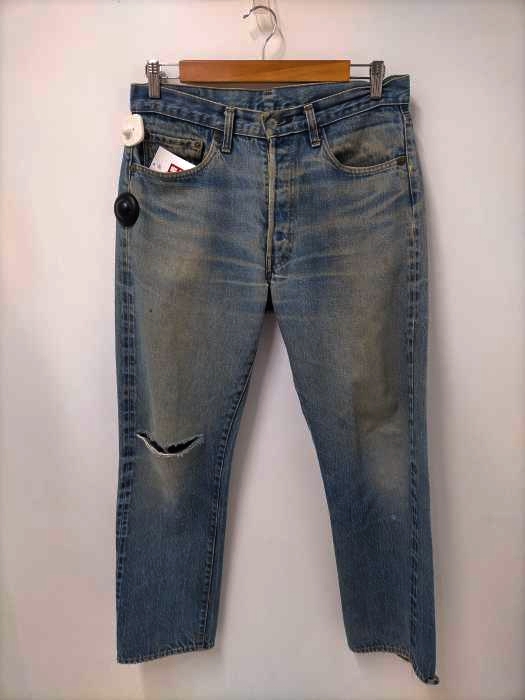 Levis(リーバイス) 79年製 ボタン裏6 66後期 501 黒カンヌキ スモールe メンズ  W34/L33