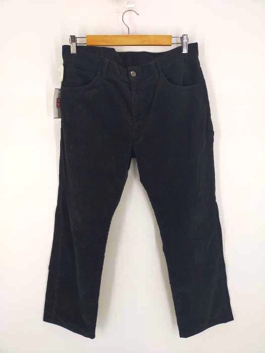 アクアスキュータム AQUASCUTUM 細畝 コーデュロイ ストレートパンツ メンズ 34inch
