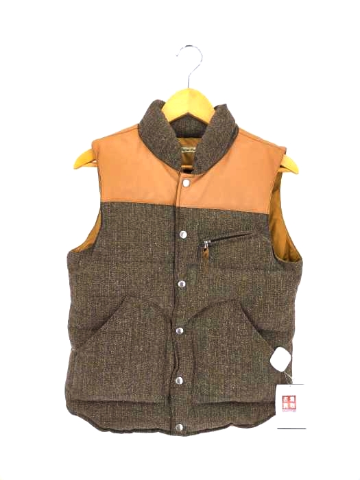 ジャーナルスタンダード JOURNAL STANDARD レザー切替 ダウンベスト メンズ JPN：M