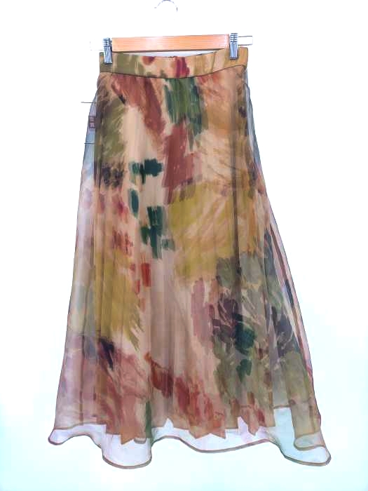 アメリ AMERI UND WILLOW PAINT PLEATS SKIRT レディース JPN：S