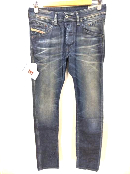 ディーゼル DIESEL BELTHER USED加工 ボタンフライ ストレッチデニム レディース 27inch