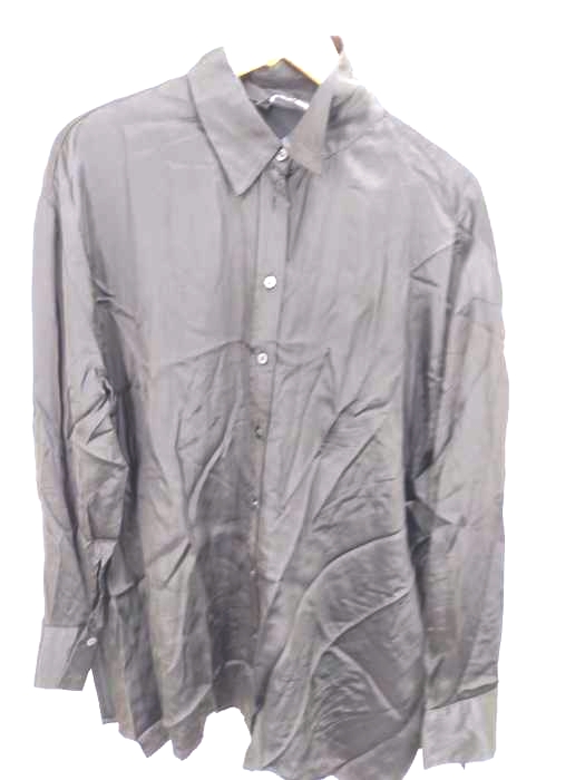 ザラ ZARA サテンシャツ レディース JPN：M