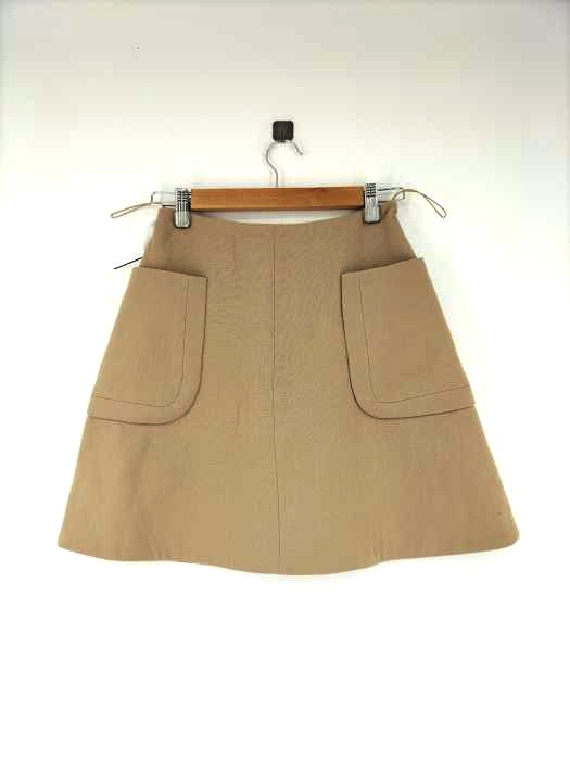 カルヴェン CARVEN サイドポケットミニスカート レディース 表記無
