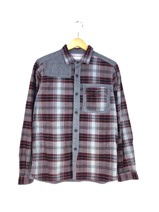 ホワイトマウンテニアリング WHITE MOUNTAINEERING パッチデザインシャツ メンズ  0