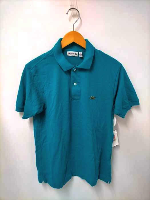 ラコステ LACOSTE CLASSIC FIT フロント刺繍ポロシャツ メンズ US3 