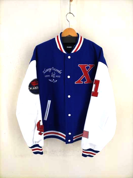 エクストララージ XLARGE 22AW OG LOGO VERSITY JACKET メンズ import：XL