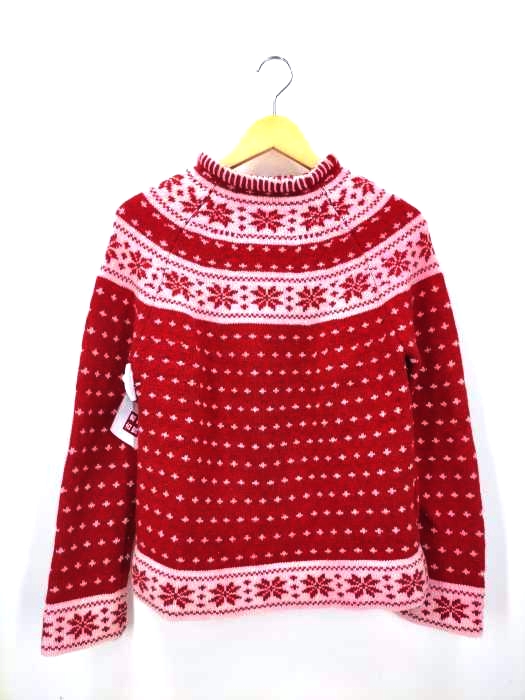 ジュンヤワタナベコムデギャルソン JUNYA WATANABE COMME des GARCONS AD2004 ノルディック柄 ハイネックニット レディース 表記無