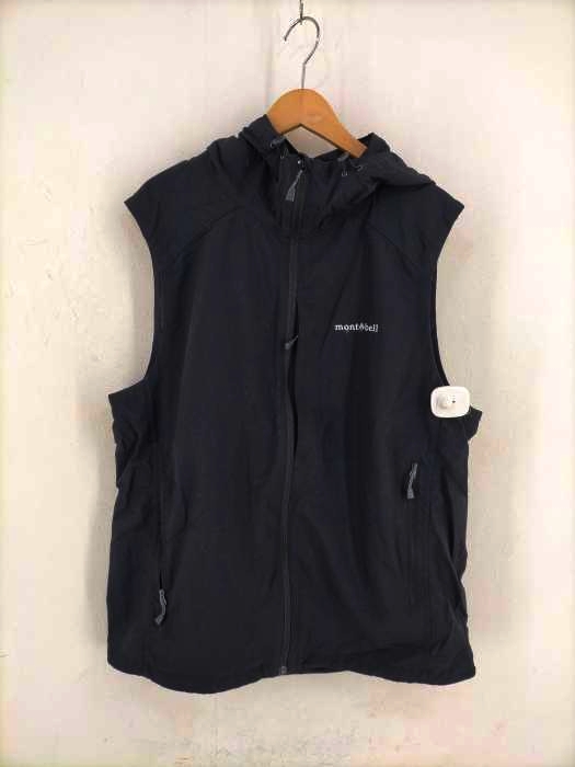 モンベル mont bell フードナイロンベスト メンズ JPN：XL