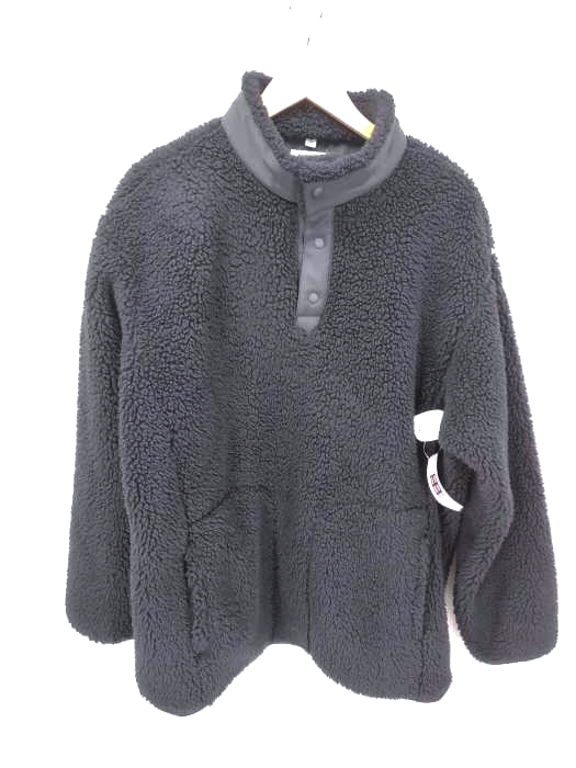 ホワイトマウンテニアリング WHITE MOUNTAINEERING ハーフスナップ ボアフリースジャケット メンズ JPN：XL