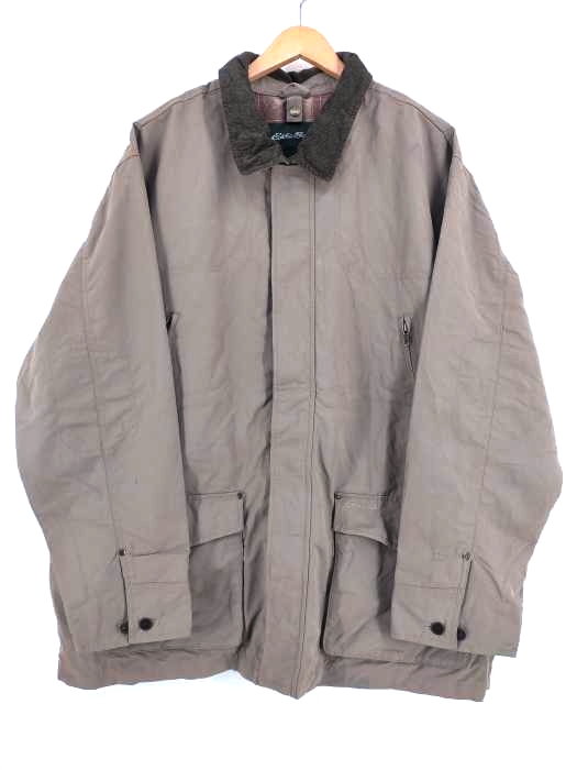 エディーバウアー Eddie Bauer 襟コーデュロイナイロンハンティングジャケット メンズ import：XXL