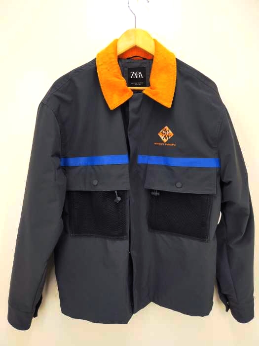 ZARA(ザラ) CONTRAST PATCH JACKET メンズ アウター ジャケット