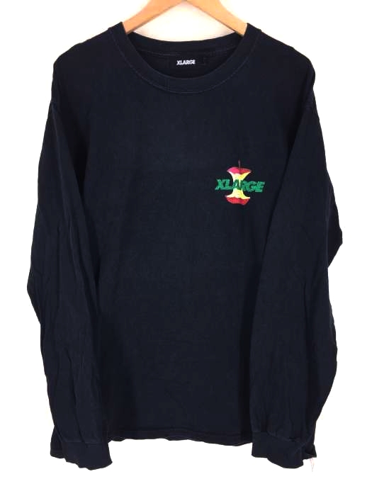XLARGE(エクストララージ) クルーネック ロングスリーブTシャツ メンズ トップス Tシャツ・カットソー