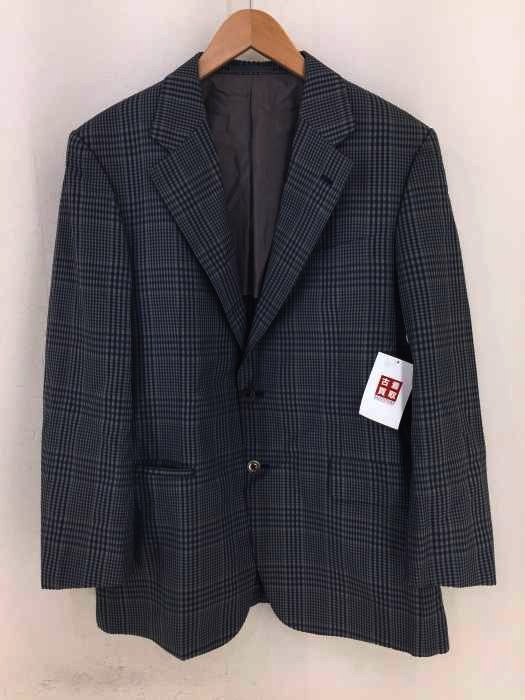 BURBERRYS(バーバリーズ) チェック柄2Bウールシルクテーラードジャケット メンズ  96-86-170