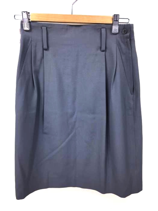 イッセイミヤケ ISSEY MIYAKE バックスリットスカート レディース JPN：M