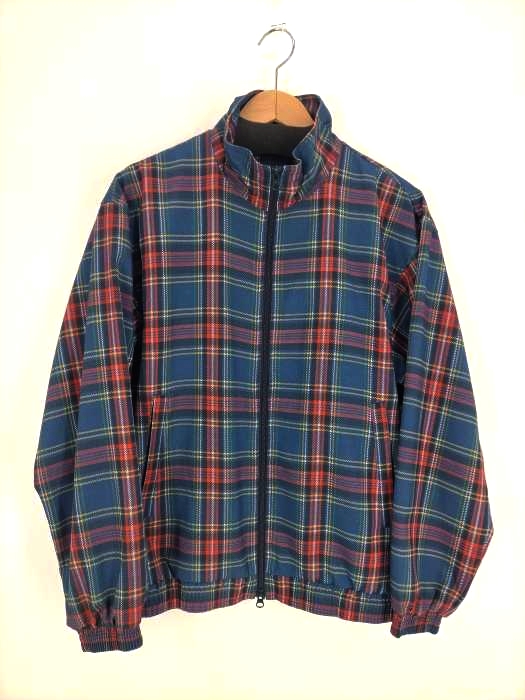 BEAMS(ビームス) LOOSE TARTAN CHECK TRACK JACKET メンズ  S