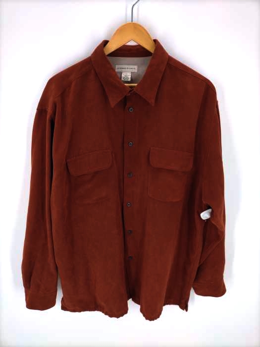USED古着(ユーズドフルギ) preawick&moore ポリエステルシャツ メンズ JPN：XL