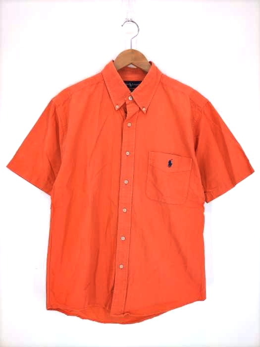 RALPH LAUREN(ラルフローレン) BIG SHIRT スモールポニー刺繍 ボタンダウン S/S シャツ メンズ 表記無
