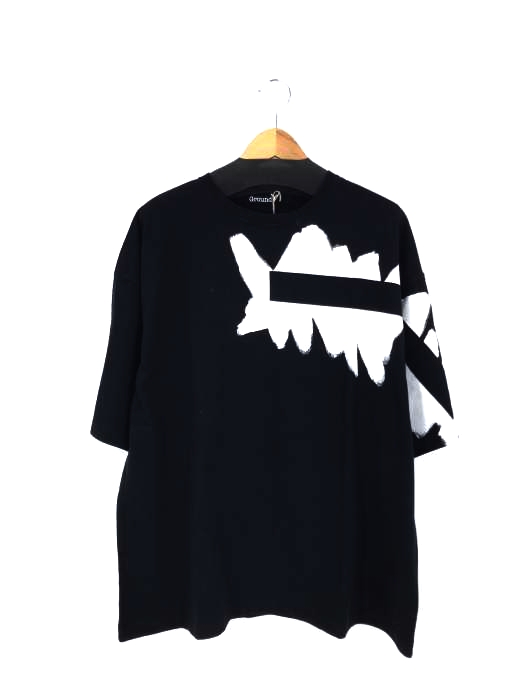Ground Y Yohji Yamamoto(グラウンドワイ ヨウジヤマモト) 5.6oz cotton Jersey Painted Big T-Shirt メンズ JPN：4
