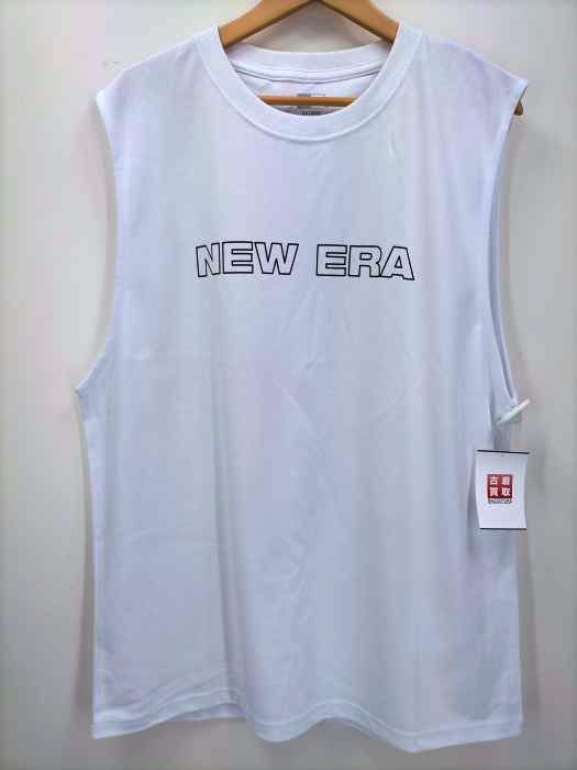 NEW ERA(ニューエラ) オーバーサイズ ロゴプリント ノースリーブTシャツ メンズ JPN：XXL