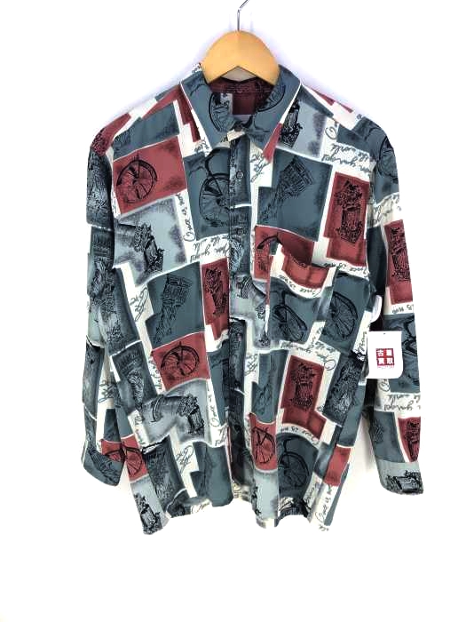 USED古着(ユーズドフルギ) AVENIDA 総柄シャツ メンズ JPN：M