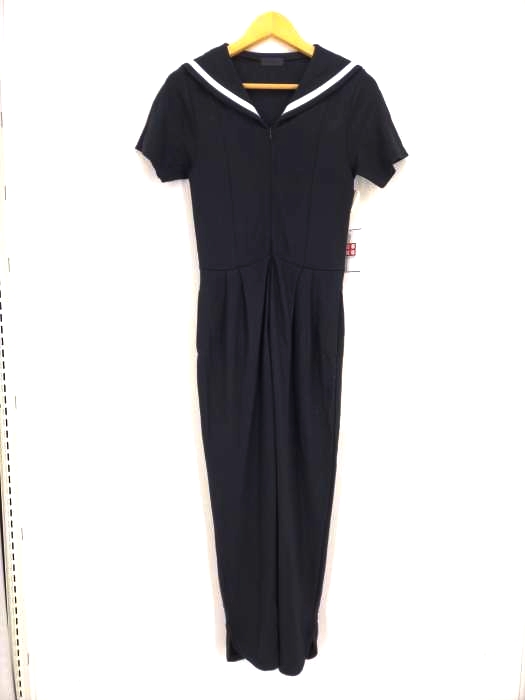 G.V.G.V.(ジーヴィジーヴィ) SAILOR COLLAR JUMPSUIT セーラーカラーオールインワン レディース  XS