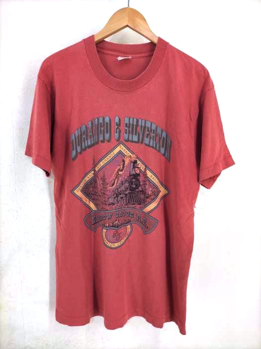 FRUIT OF THE LOOM(フルーツオブザルーム) 80～90S ツルタグ  DURANGO & SILVERTON クルーネックTシャツ メンズ JPN：M