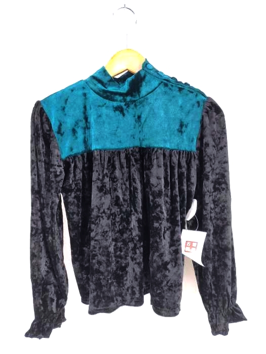 SLY(スライ) COLOR DOCKING VELOR TOPS レディース  1