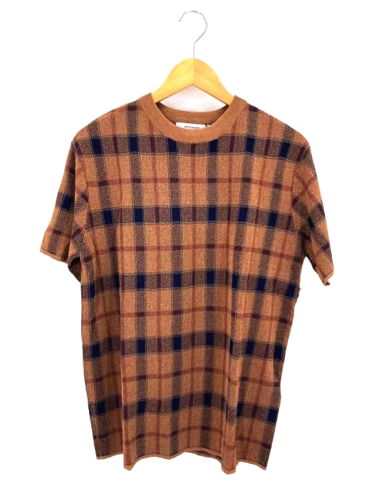 moussy(マウジー) CHECK KNIT TEE レディース  FREE