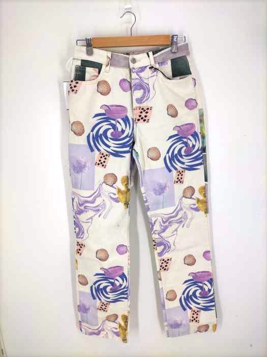ZARA(ザラ) STRAIGHT FIT PRINTED JEANS レディース  38