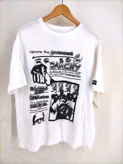 USED古着(ユーズドフルギ) {{JANCHY}} プリントTシャツ メンズ 表記無