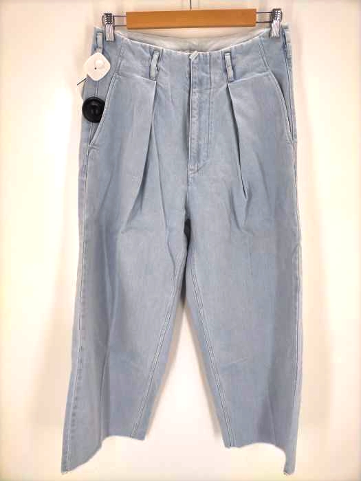 saby(サバイ) TUCK BAGGY - 11oz Bingo Denim Ice Wash メンズ JPN：S
