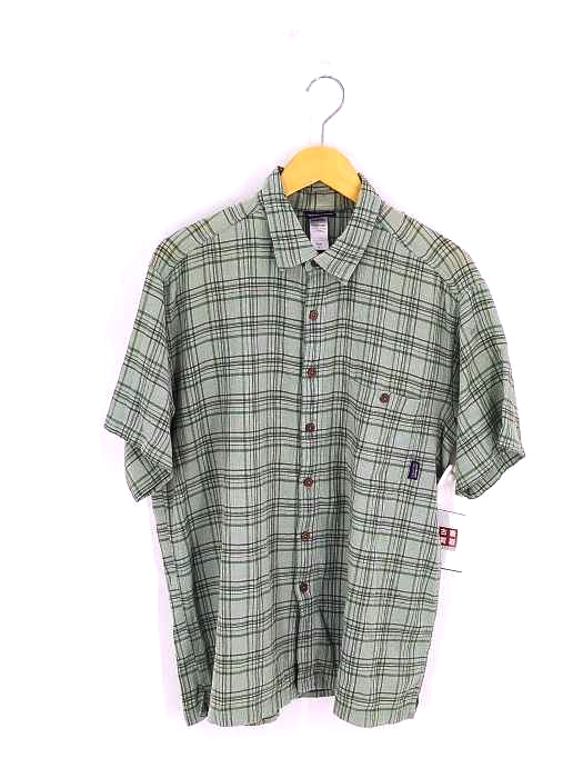 patagonia(パタゴニア) ORGANIC COTTON オーガニックコットン 半袖シャツ 09年製 メンズ import：L