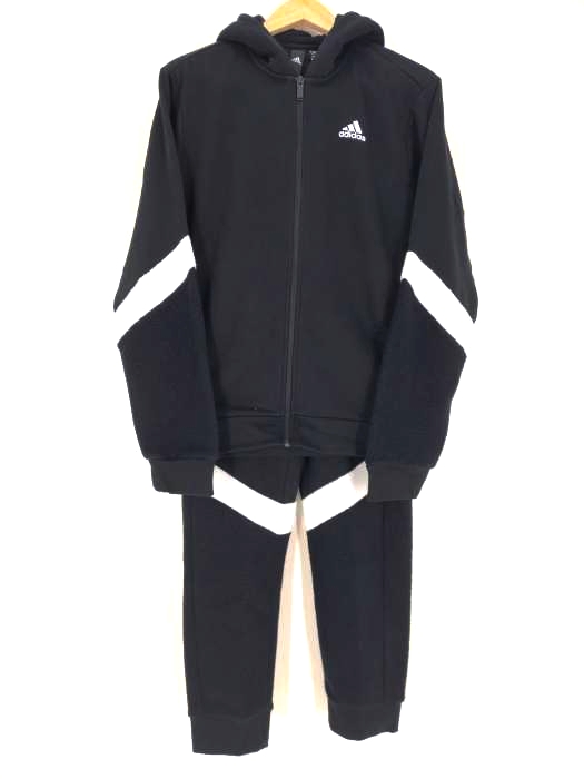 adidas(アディダス) Winterized Tracksuit ウィンタライズドトラックスーツ フリースジャージセットアップ メンズ  M