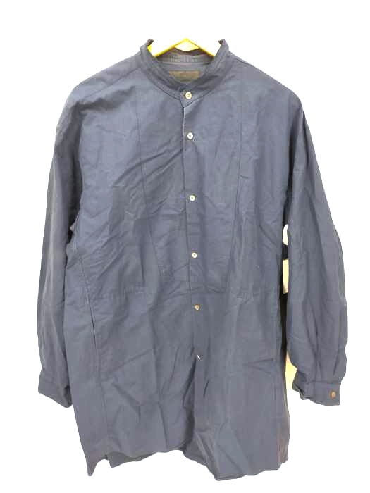 ブラックアンドブルー BLACK&BLUE Band Collar Long Shirt メンズ  3
