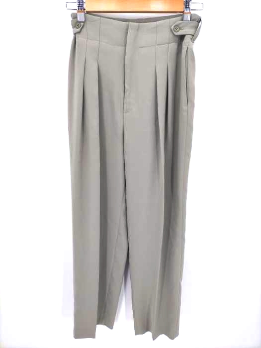 ミラオーウェン Mila Owen 2-Way Pleat Tapered Pants レディース JPN：1