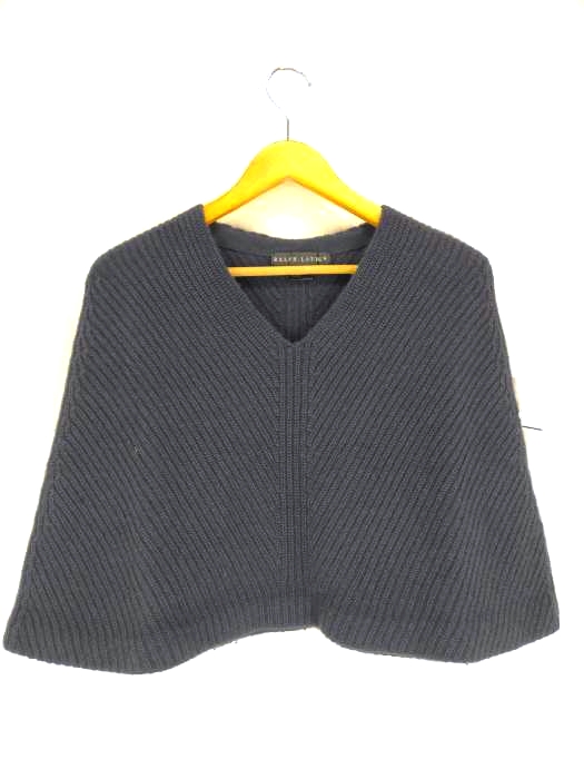 ラルフローレン RALPH LAUREN カシミヤシルク混ウールケープ レディース JPN：S