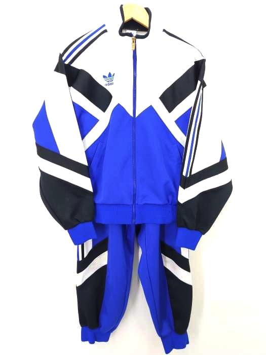 アディダス adidas デサント製 トラッカージャージセットアップ メンズ  L