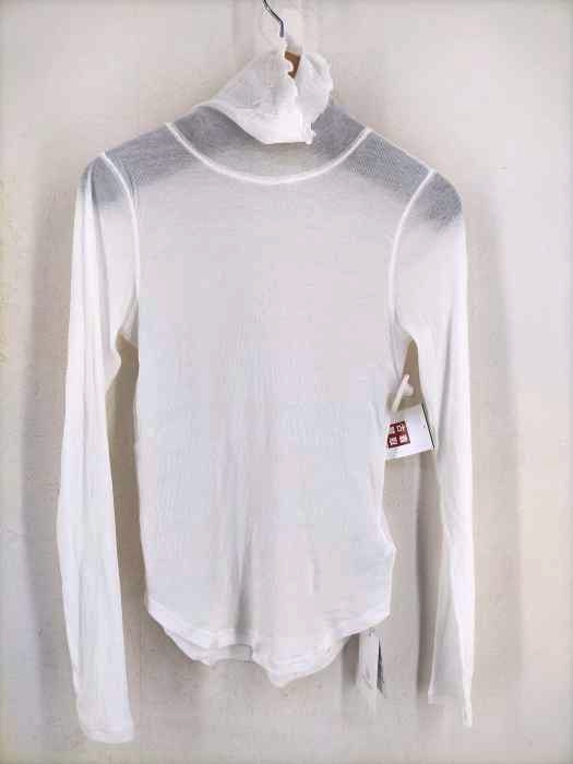 ビューティーアンドユースユナイテッドアローズ BEAUTY & YOUTH UNITED ARROWS コットンテレコ リブ シアー タートルネック レディース FREE