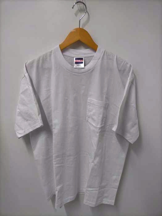 ゴート GOAT 片ポケクルーネックTシャツ メンズ L