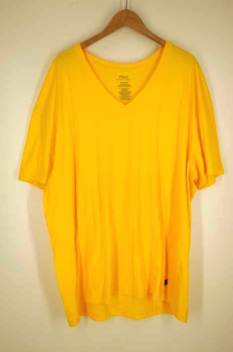 POLO RALPH LAUREN(ポロラルフローレン) 刺繍入り Vネック Tシャツ メンズ  2XL