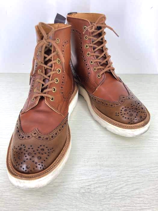 Tricker's（トリッカーズ） MALTON バーニッシュ×コマンド メンズ シューズ ブーツ