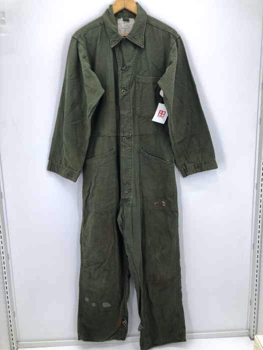 USED古着(ユーズドフルギ) COTTON SATEEN TYPE 1 COVERALLS ジャンプスーツ DLA83年 メンズ  M
