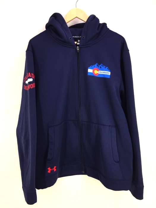 UNDERARMOUR(アンダーアーマー) COLORAD ジップアップパーカー メンズ  XL