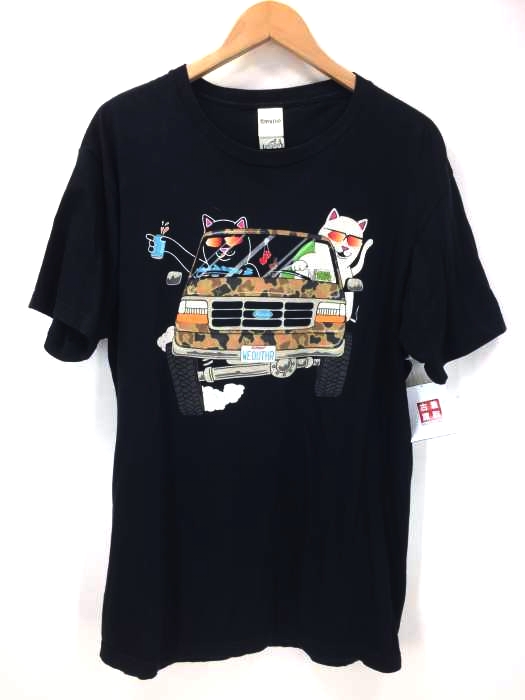 RIPNDIP(リップンディプ) クルーネック 半袖Tシャツ メンズ JPN:M
