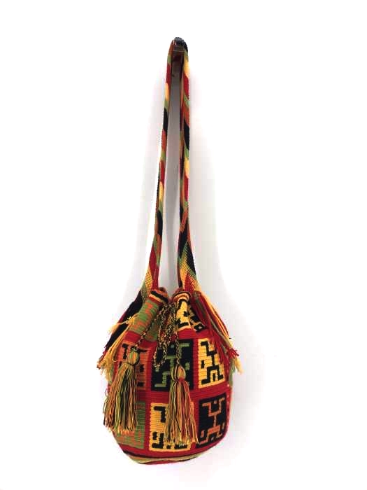 the NATIVE market(ザネイティブマーケット) コロンビア製 ハンドメイド ワユーバッグ メンズ 表記無
