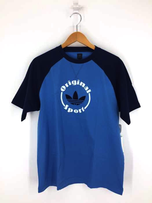 adidas Originals(アディダスオリジナルス) ロゴプリント ラグラン S/S TEE メンズ  O