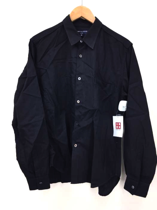 COMME des GARCONS HOMME(コムデギャルソンオム) AD2007 モヘア混ウールストライプシャツ メンズ JPN：S