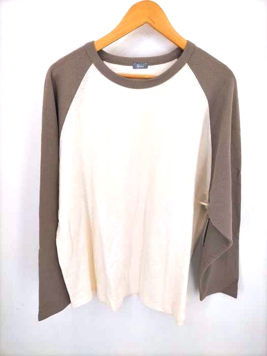 JOURNAL STANDARD relume(ジャーナルスタンダードレリューム) ナシジテンジク ラグランスリーブTシャツ メンズ JPN：L
